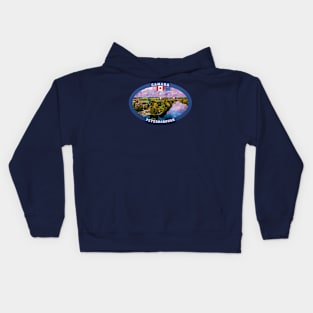 Peterborough Canada Travel Kids Hoodie